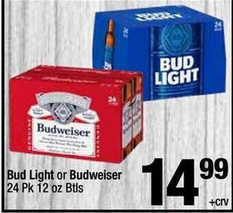 Super King Markets Bud light or budweiser offer