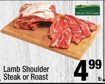 Super King Markets Lamb shoulder steak or roast offer