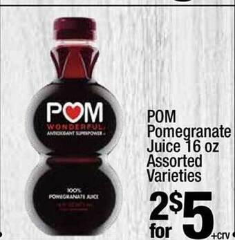 Super King Markets Pom pomegranate juice offer