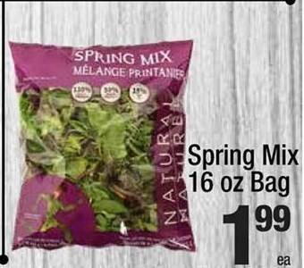 Super King Markets Spring mix bag offer