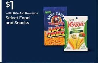 Rite Aid Select food and snacks offer