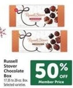 Safeway Russell Stover Chocolate Box offer