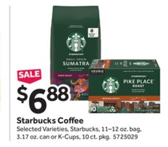 Stop&Shop Starbucks coffee offer