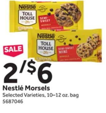 Stop&Shop Nestlé morsels offer