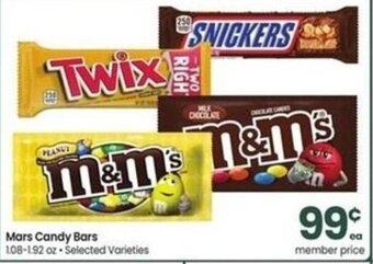 Safeway Mars Candy Bars offer
