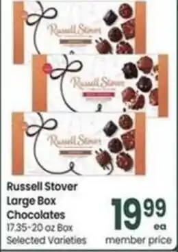 Safeway Russell Stover Large Box Chocolates offer