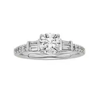 Kohl's The regal collection igl certified colorless diamond engagement ring in 18k white gold (1 1/4 ct. t.w.) offer