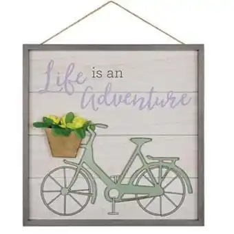 Rustic life is an adventure sign