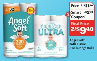 Family Dollar Angel soft bath tissue offer