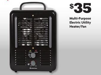 Family Dollar Multi-purpose electric utility heater/fan offer