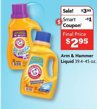 Family Dollar Arm & hammer liquid offer