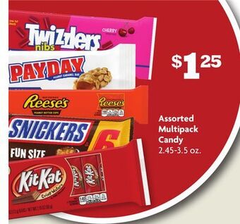 Family Dollar Assorted multipack candy offer