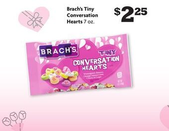 Family Dollar Brach's tiny conversation hearts offer