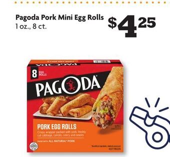 Family Dollar Pagoda pork mini egg rolls offer