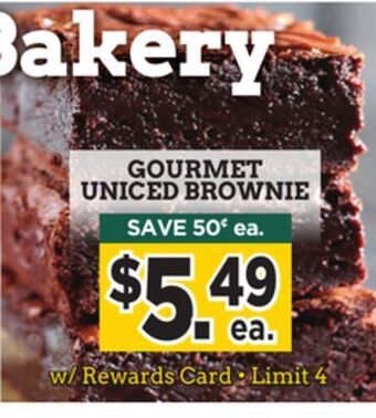 Dearborn Market Gourmet uniced brownie offer