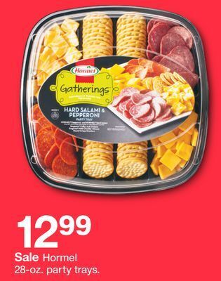 Target Hormel 28-oz. party trays offer
