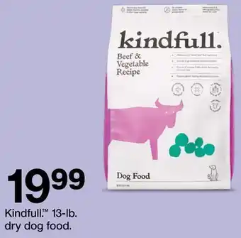 Target Kindfull™ 13-lb. dry dog food offer