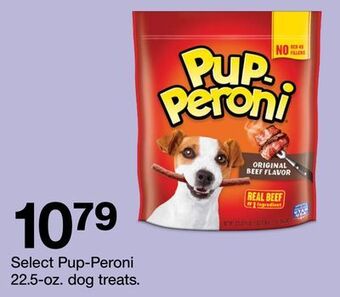 Target Select pup-peroni 22.5-oz. dog treats offer