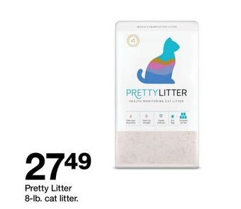 Target Pretty litter 8-lb. cat litter offer