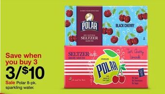 Target Polar 8-pk. sparkling water offer