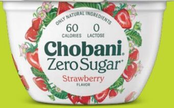 Target Chobani zero single-serve greek yogurt offer