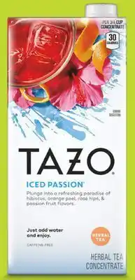 Target Select tazo concentrate offer