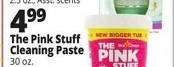 Ocean State Job Lot The pink stuff cleaning paste offer