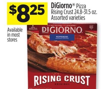 Dollar General Digiorno® pizza rising crust offer