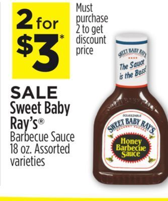 Dollar General Sweet baby ray's® barbecue sauce offer