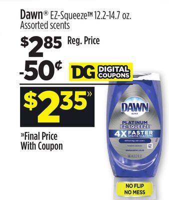 Dollar General Dawn® ez-squeeze offer