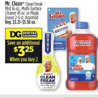 Dollar General Mr. clean® offer