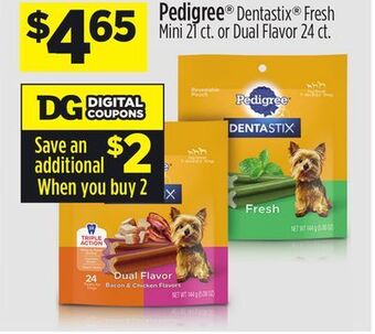 Dollar General Pedigree® offer