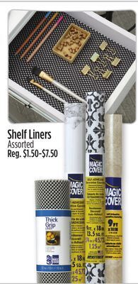 Dollar General Shelf liners offer