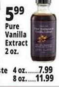 Ocean State Job Lot Pure vanilla extract offer
