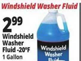 Ocean State Job Lot Windshield washer fluid offer