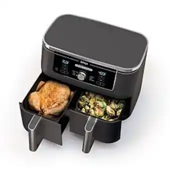 Kohl's Ninja foodi 10 qt. xl dualzone 2-basket air fryer with 6 functions offer