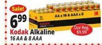Ocean State Job Lot Kodak alkaline offer