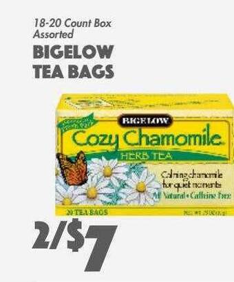 Bigelow tea bags