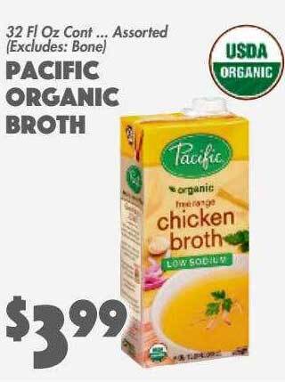 The Food Emporium Pacific organic broth offer