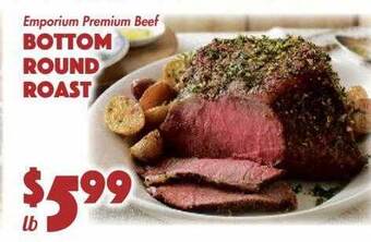 The Food Emporium Bottom round roast offer