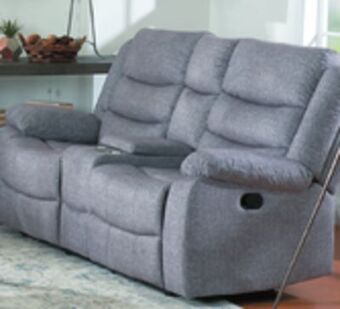 Boscov's Reclining console loveseat offer