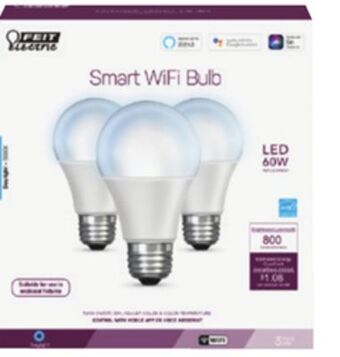 Ace Hardware Feit electric smart wifi bulb 3/pks. or shop light offer