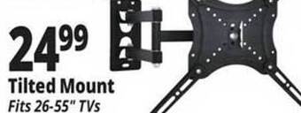 Ocean State Job Lot Tilted mount offer