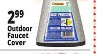 Ocean State Job Lot Outdoor faucet cover offer