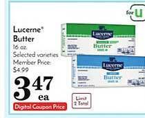 Pavilions Lucerne butter offer