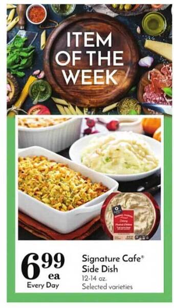 Pavilions Signature cafe side dish offer