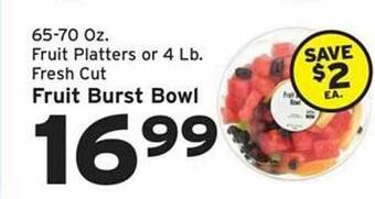 Hannaford Fruit burst bowl offer