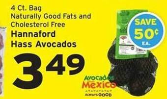 Hannaford Hannaford hass avocados offer