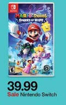 Target Nintendo switch offer