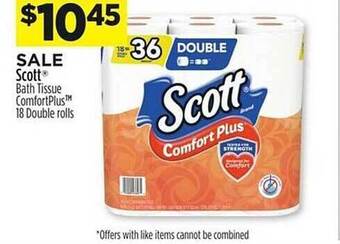 Dollar General Scott bath tissue offer